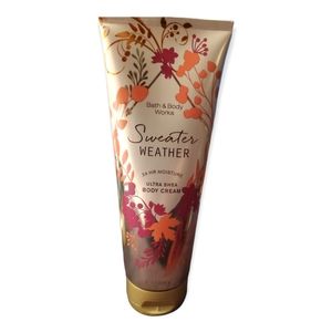 Bath and Body Works Sweater Weather Body Cream Full Size 8oz NEW!